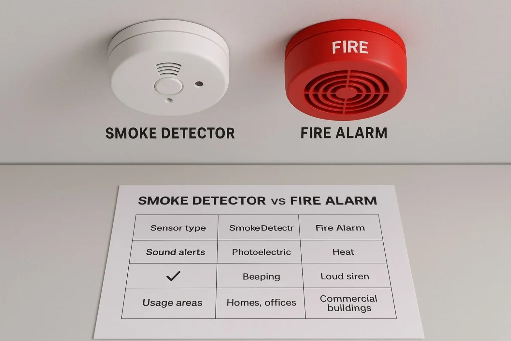 Installation de détecteurs de fumée et d’alarme incendie à Yaoundé